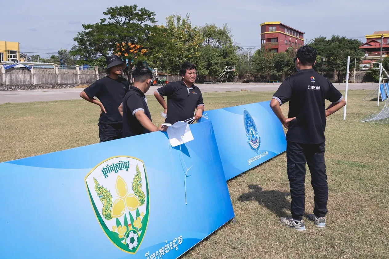 AMT Football Charity at Kampot